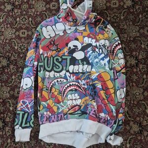Colorful Graphic Hoodie